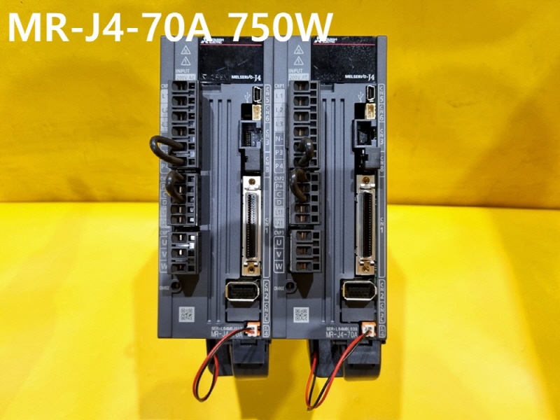 미쓰비시 MR-J4-70A 750W 서보드라이브 중고 대당가격 자동화부품