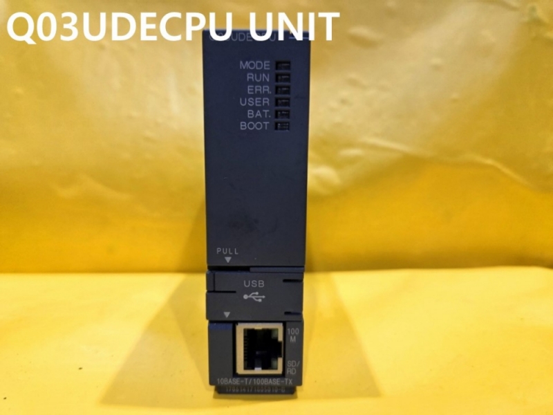 미쓰비시 Q03UDECPU UNIT 시리얼17 중고PLC