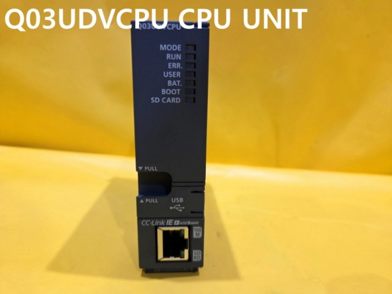 미쓰비시 Q03UDVCPU CPU UNIT 시리얼22 중고PLC