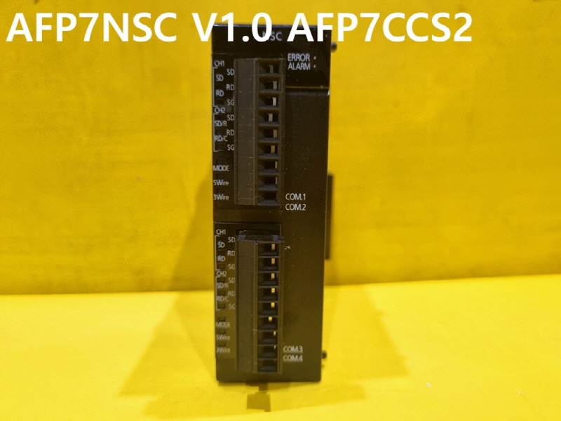 파나소닉 AFP7NSC V1.0 AFP7CCS2 중고PLC 자동화부품