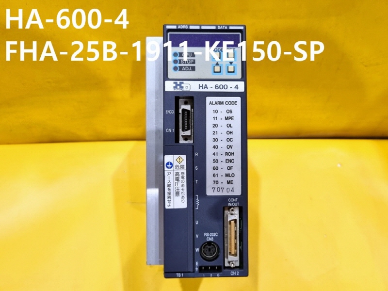 HD HA-600-4 FHA-25B-1911-KE150-SP 중고 드라이브 CNC부품