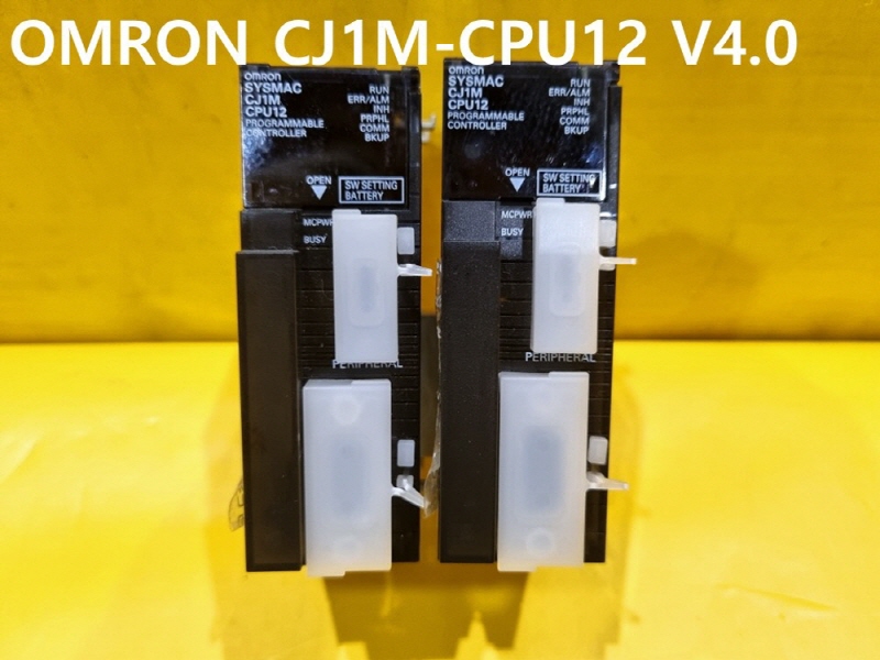 OMRON CJ1M-CPU12 V4.0 중고PLC 대당가격 자동화부품