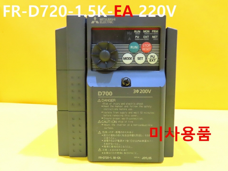 ̾ FR-D720-1.5K-EA 220V ι ̻ǰ FAǰ