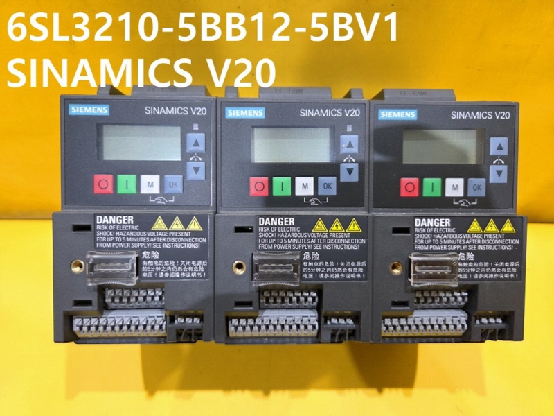 SIEMENS 6SL3210-5BB12-5BV1 220V SINAMICS V20 중고 인버터 대당가격