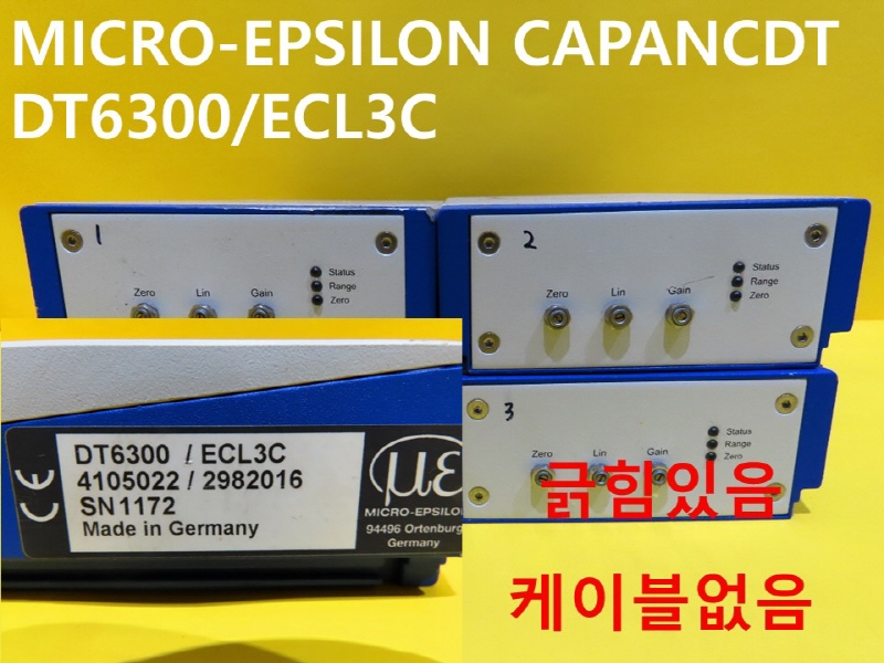 MICRO-EPSILON CAPANCDT DT6300/ECL3C ߰ 簡