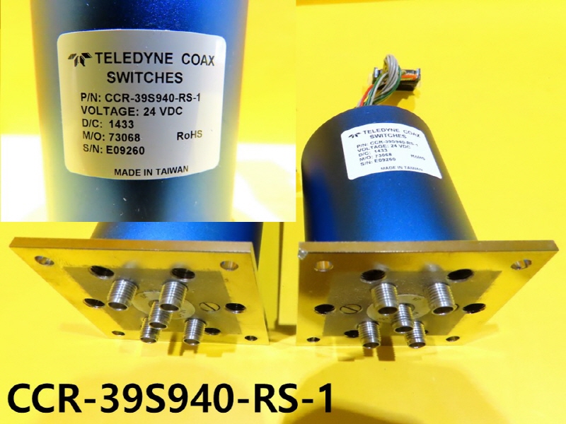 TELEDYNE COAX SWITCHES CCR-39S940-RS-1 ߰ 簡