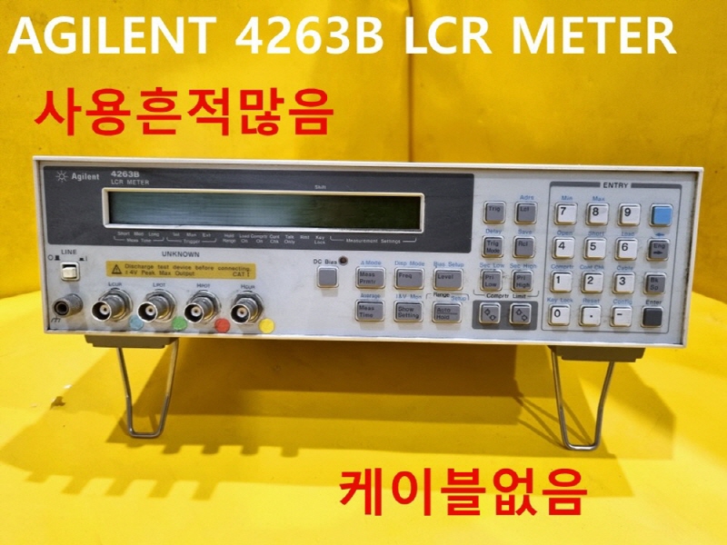 AGILENT 4263B LCR METER 중고 CNC부품