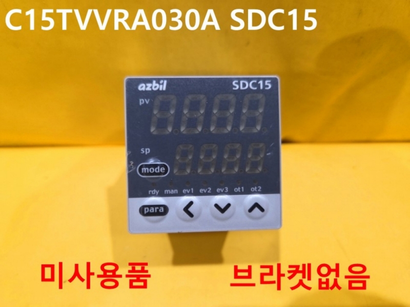 AZBIL SDC15 C15TVVRA030A 온도컨트롤 미사용품