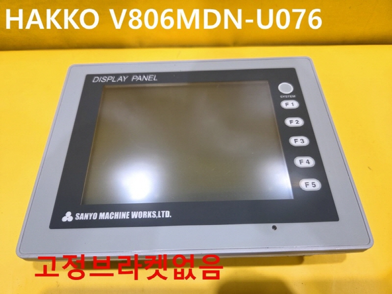 HAKKO V806MDN-U076 중고 터치스크린 CNC부품