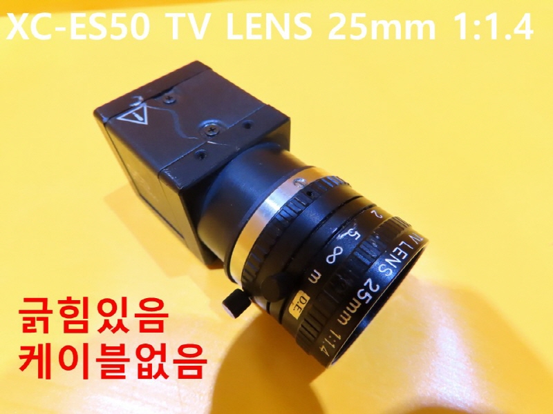 SONY XC-ES50 TV LENS 25mm 1:1.4 ߰ ī޶ ǰ