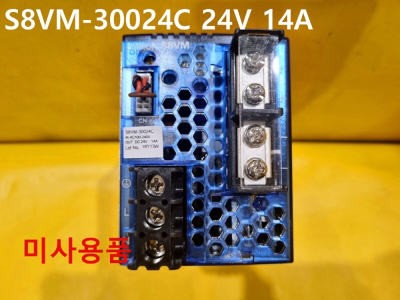 OMRON S8VM-30024C 24V 14A SMPS 미사용품 기계부품