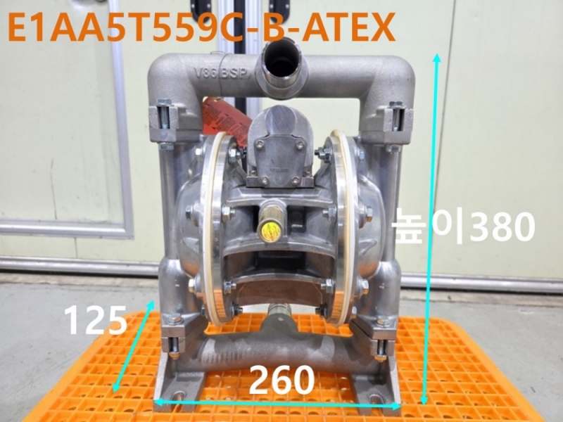 VERSA-MATIC E1AA5T559C-B-ATEX 중고 다이어프램 펌프
