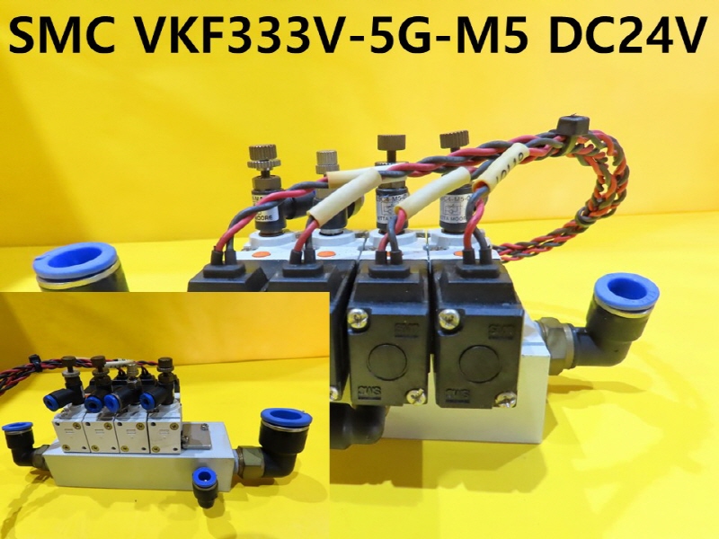 SMC VKF333V-5G-M5 DC24V ߰ ̵ַ 1SET