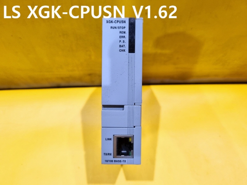 LS XGK-CPUSN V1.62 중고PLC CNC부품