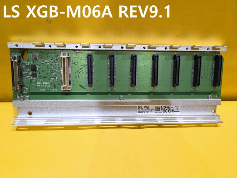 LS XGB-M06A REV9.1 중고PLC 공장자동화