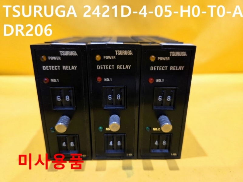 TSURUGA 2421D-4-05-H0-T0-A DR206 릴레이 미사용품 대당가