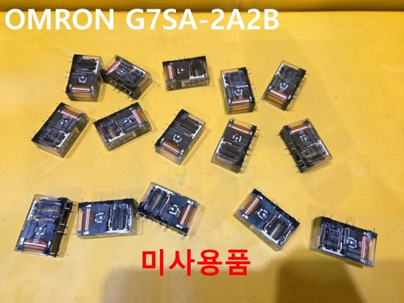 OMRON G7SA-2A2B DC24V 릴레이 미사용품 2개가