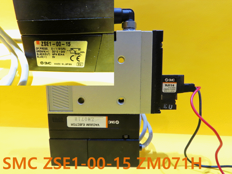 SMC ZSE1-00-15 ZM071H 중고 진공유니트