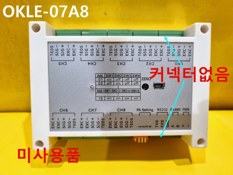 미상 OKLE-07A8 미사용품 공장자동화