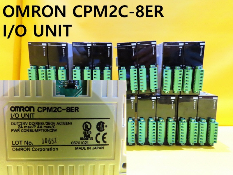 OMRON CPM2C-8ER I/O UNIT ߰PLC 簡
