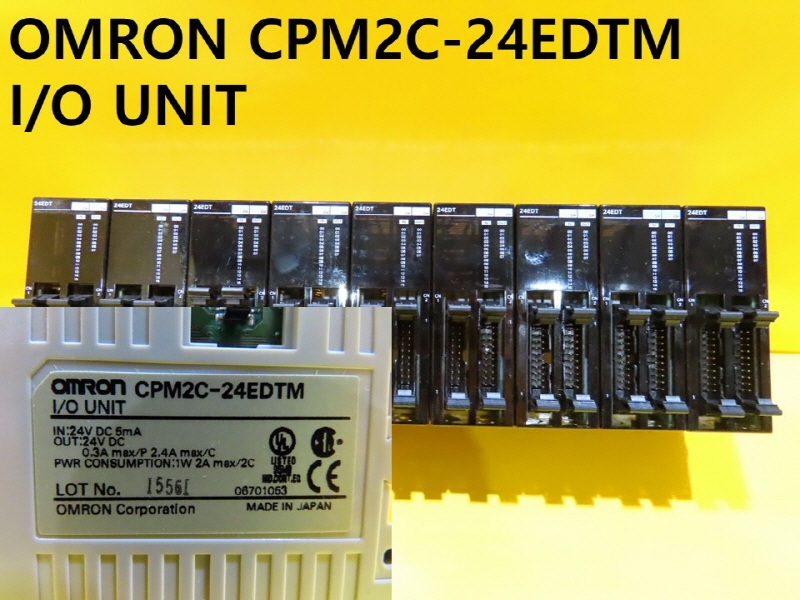 OMRON CPM2C-24EDTM I/O UNIT ߰PLC 簡
