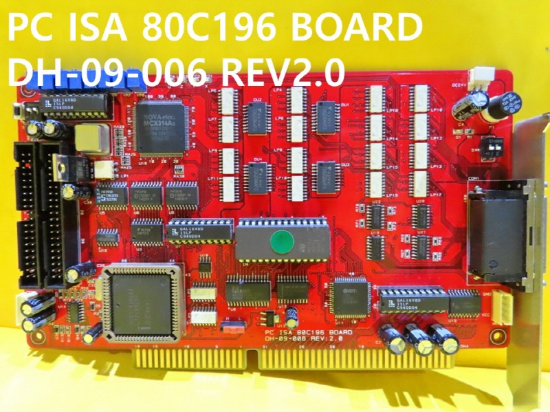 ̻ PC ISA 80C196 BOARD DH-09-006 REV2.0 ߰ PCB ǰ