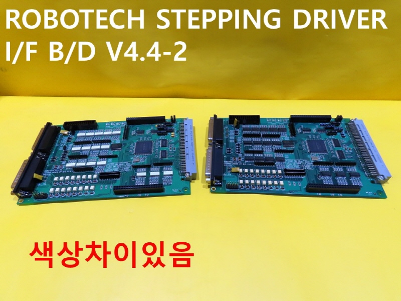 ROBOTECH STEPPING DRIVER I/F B/D V4.4-2  PCB ߰ ߼ FAǰ